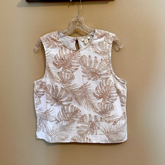 a.n.a Womens Round Neck Sleeveless Shell - Picture 1 of 2